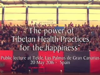 "The Power of Tibetan Health Practices for Happiness" in Gran Canaria 