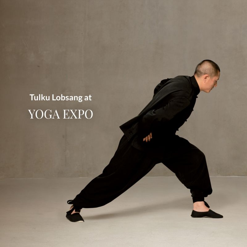 Tulku Lobsang at YOGA EXPO | 'Lu Jong – Tibetan Healing Yoga' Workshop and 'The Power of Change' Lecture