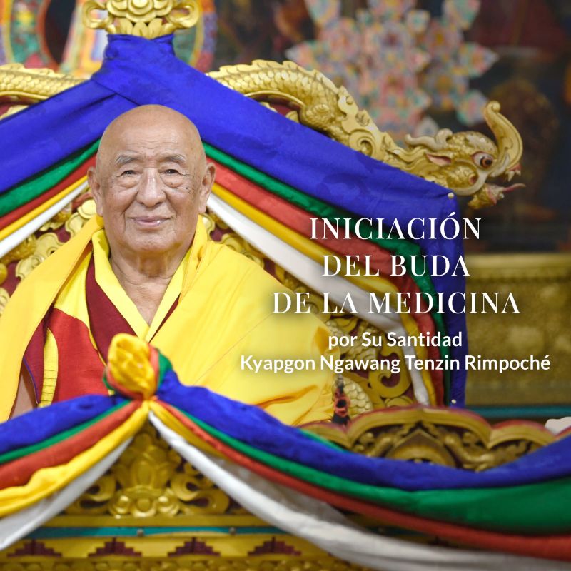 Iniciación del Buda de la Medicina por Su Santidad Kyapgon Ngawang Tenzin Rimpoché | INICIACIÓN ONLINE EN DIRECTO